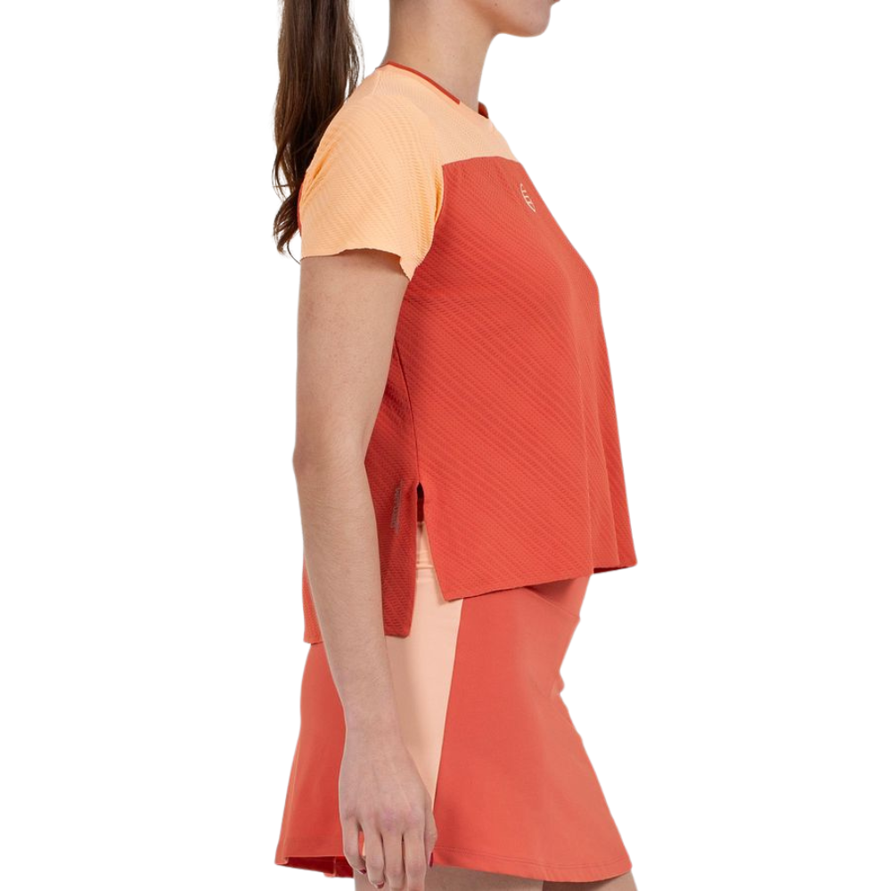 T-shirt Bullpadel Azabal Orange Femme