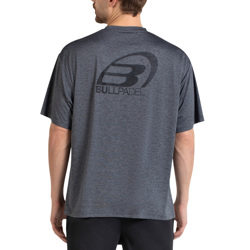 T-shirt Bullpadel Banes Gris Foncé Unisexe