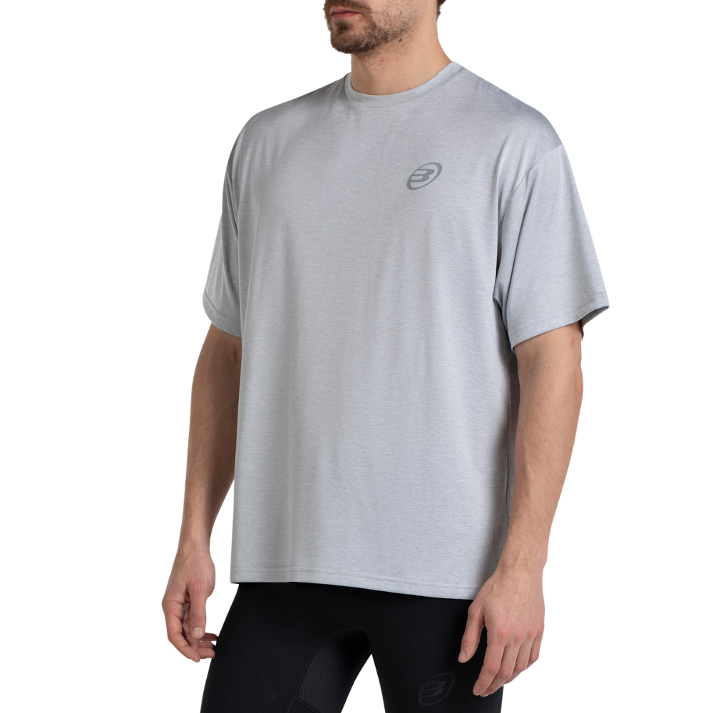 T-shirt Bullpadel Banes Gris Unisexe
