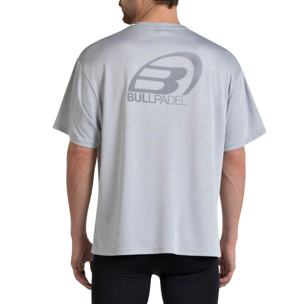 T-shirt Bullpadel Banes Gris Unisexe