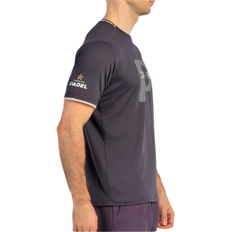 T-shirt Bullpadel Bises Noir