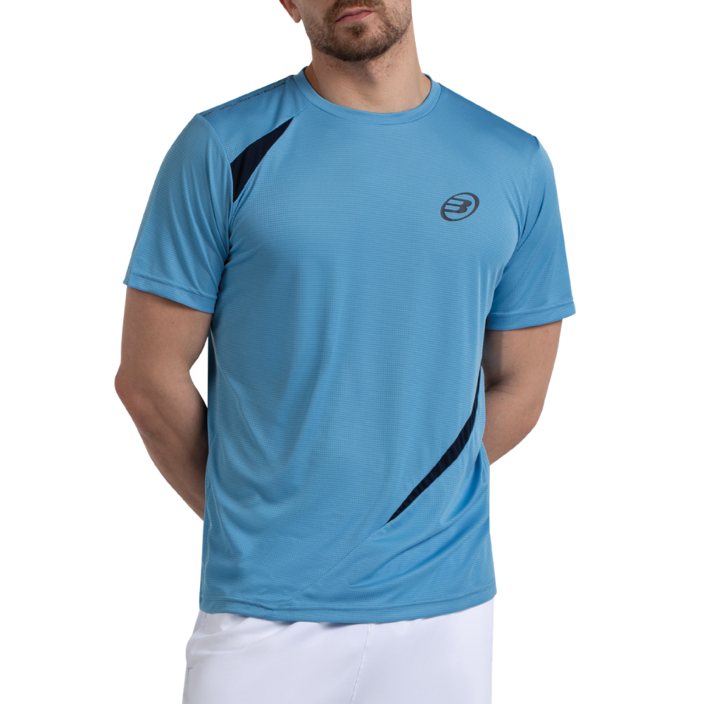 T-shirt Bullpadel Cete Bleu Clair
