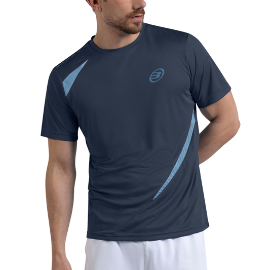 T-shirt Bullpadel Cete Bleu Marine
