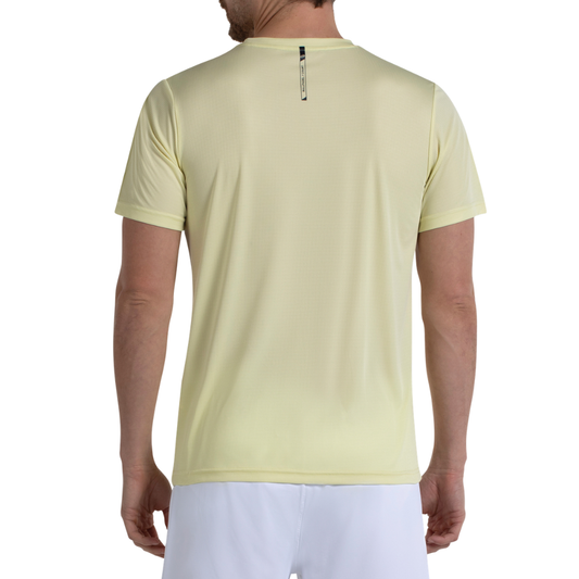 T-shirt Bullpadel Cete Jaune