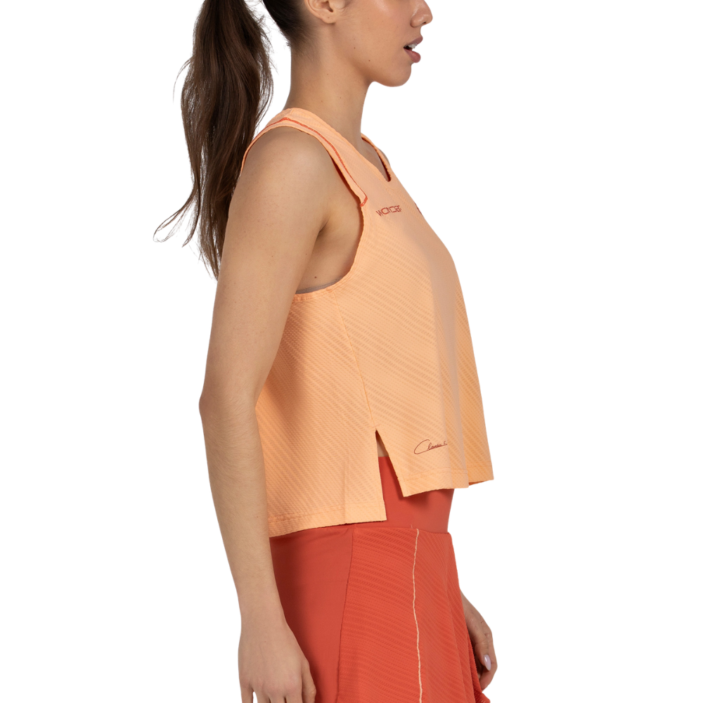 Débardeur Bullpadel Replica Claudia 26V Orange Femme