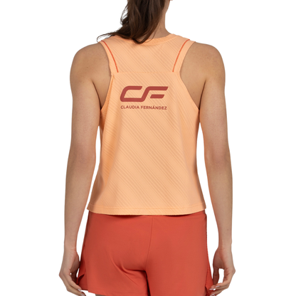 Débardeur Bullpadel Replica Claudia 26V Orange Femme