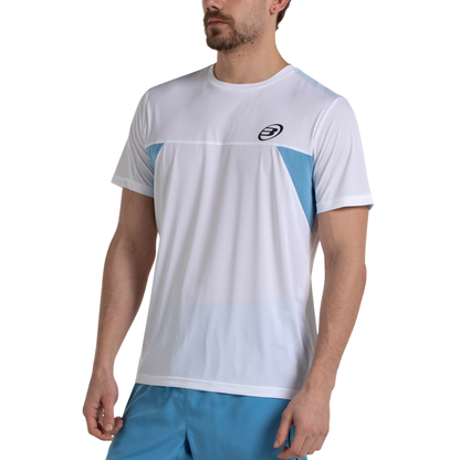 T-shirt Bullpadel Crase Blanc