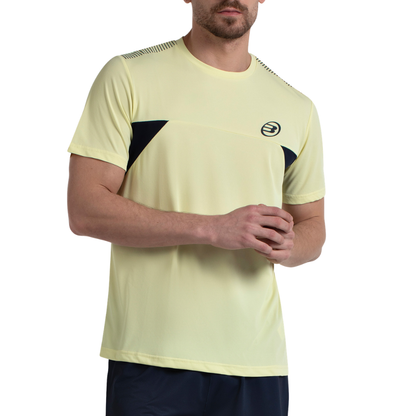 T-shirt Bullpadel Crase Jaune