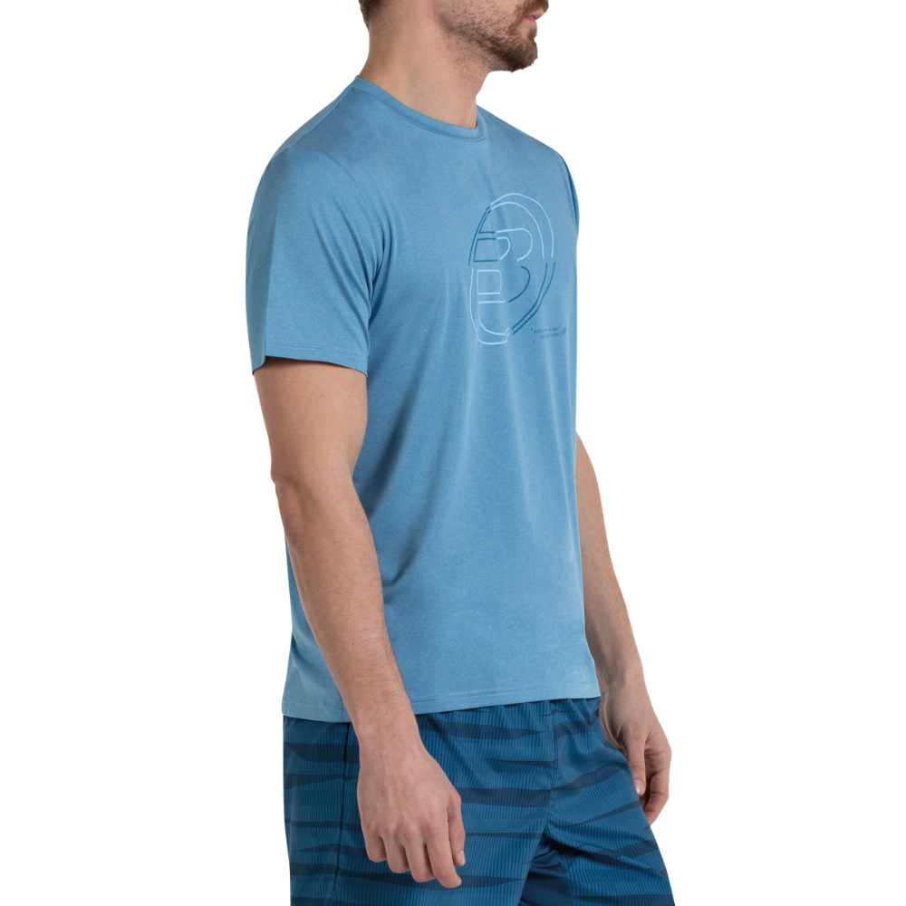 T-shirt Bullpadel Cuno Bleu Clair