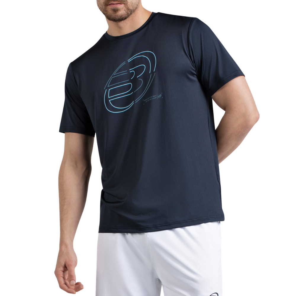 T-shirt Bullpadel Cuno Bleu Marine