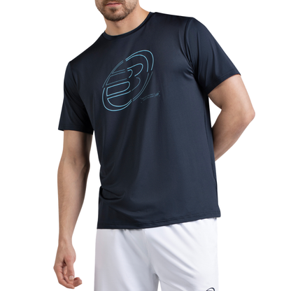 T-shirt Bullpadel Cuno Bleu Marine