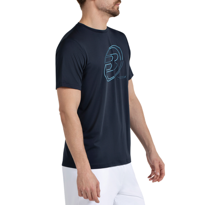 T-shirt Bullpadel Cuno Bleu Marine