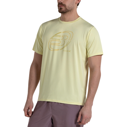 T-shirt Bullpadel Cuno Jaune