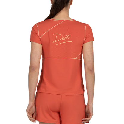 T-shirt Bullpadel Replica Delfi 26V Orange Femme