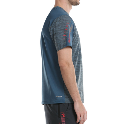 T-Shirt Bullpadel Diman Bleu