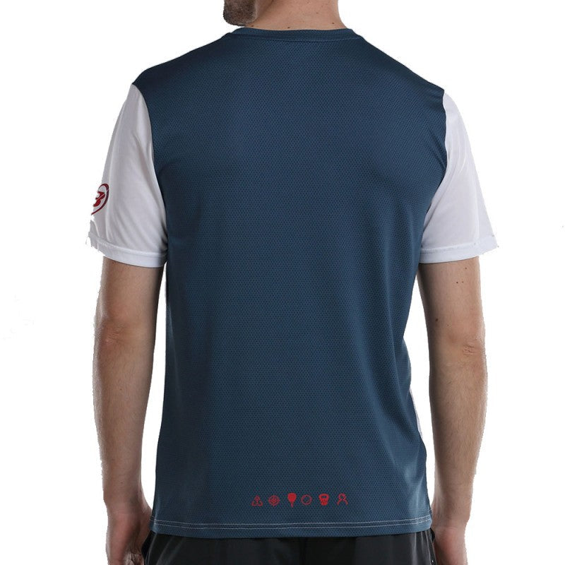T-Shirt Bullpadel Drope Blanc