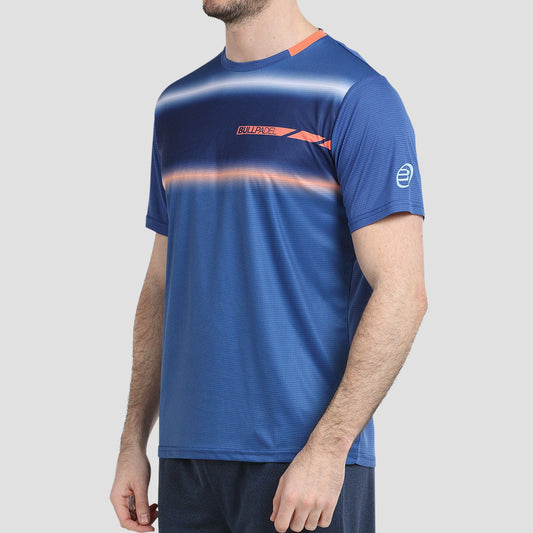 T-shirt Bullpadel Lacar Bleu marine