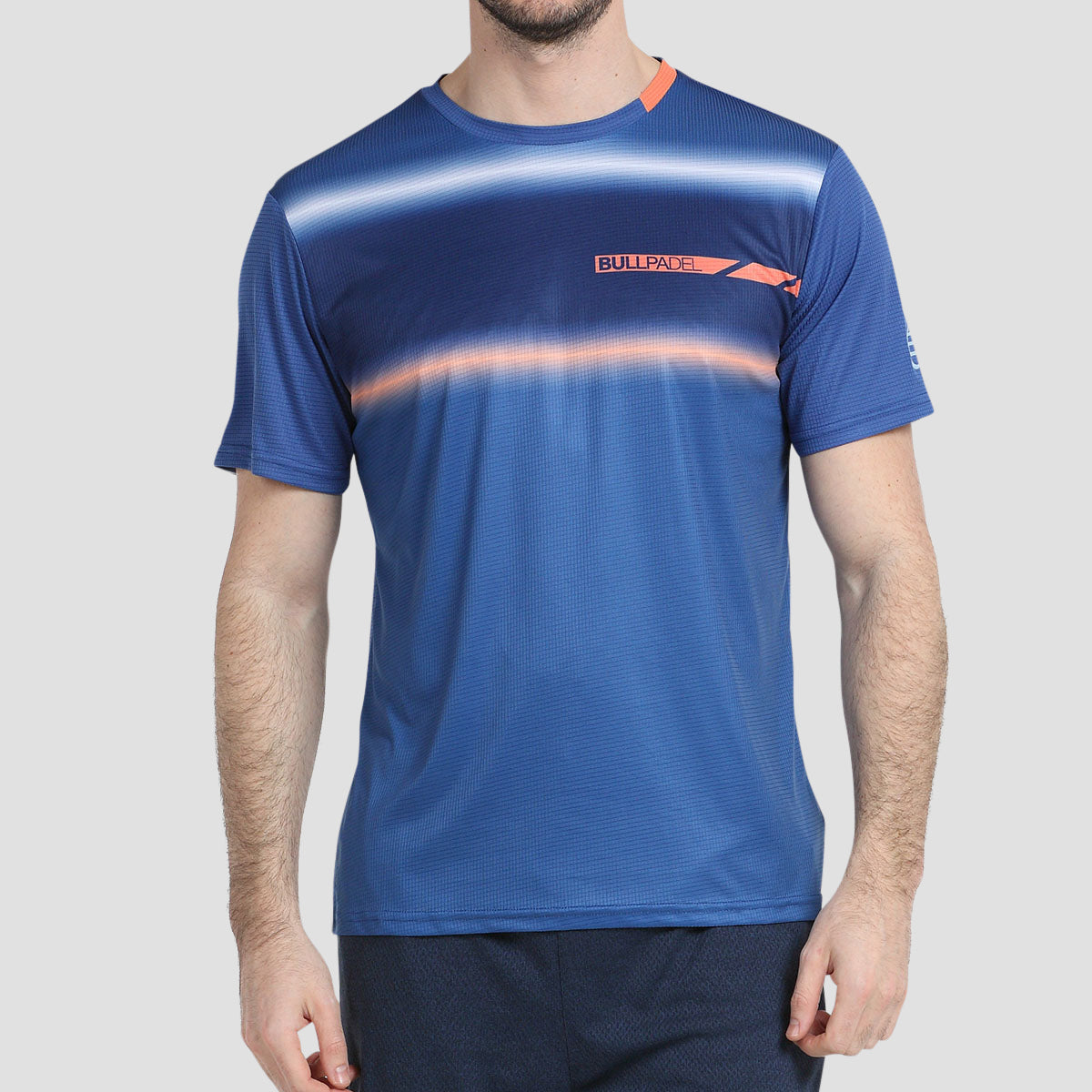 T-shirt Bullpadel Lacar Bleu marine