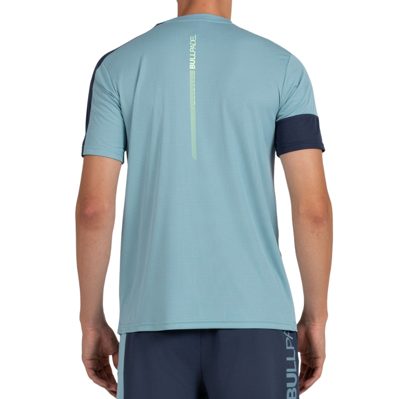 T-shirt Bullpadel Leido Bleu