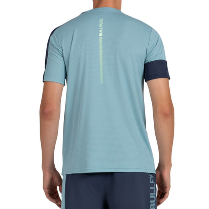 T-shirt Bullpadel Leido Bleu