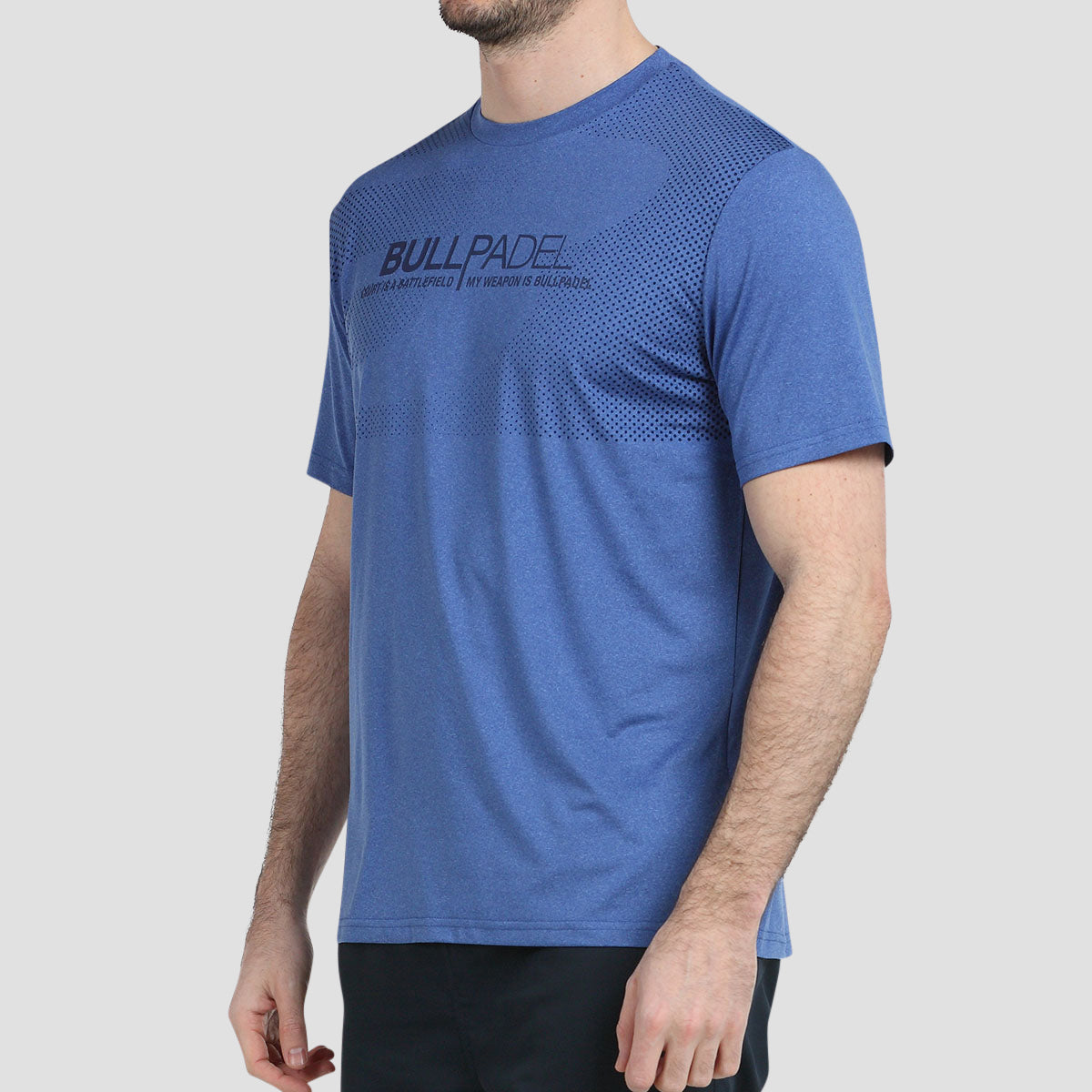 T-shirt Bullpadel Leteo Bleu