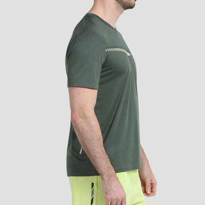 T-shirt Bullpadel Letra Vert