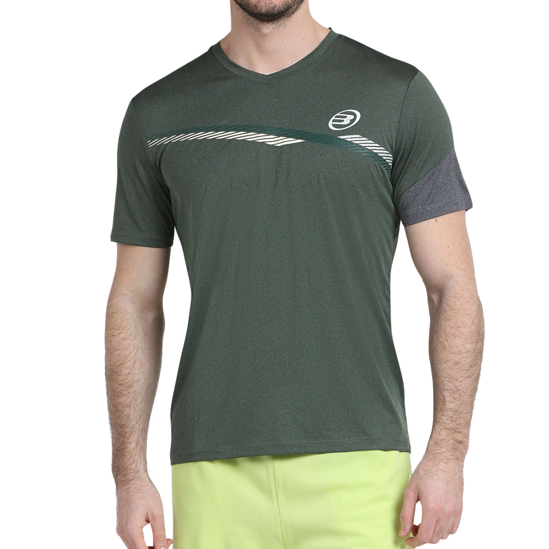 T-shirt Bullpadel Letra Vert