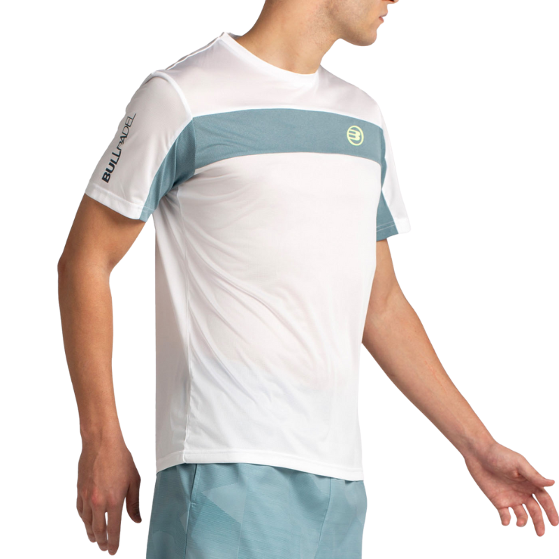 T-shirt Bullpadel Libio Blanc