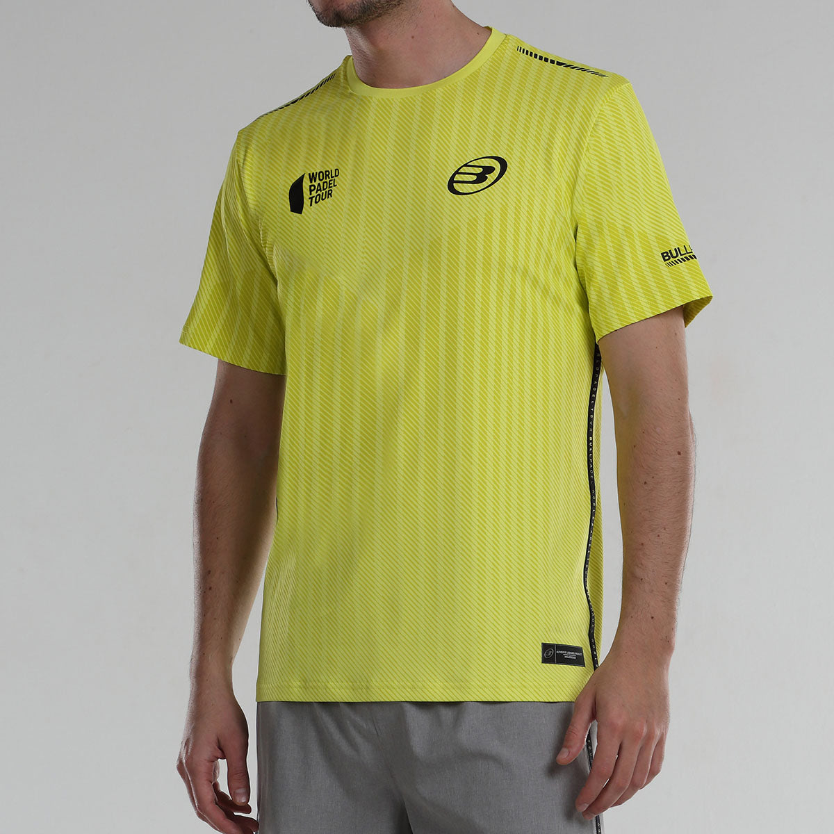 T-shirt Bullpadel Limbo Jaune