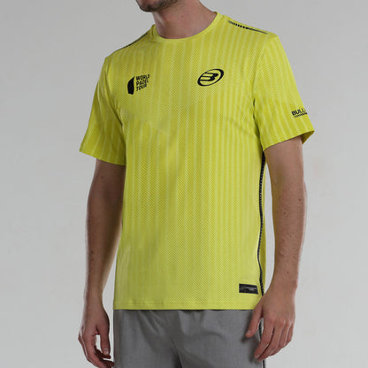 T-shirt Bullpadel Limbo Jaune
