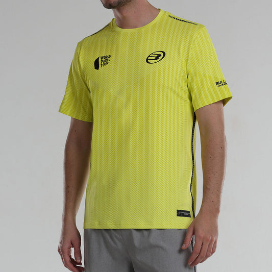 T-shirt Bullpadel Limbo Jaune