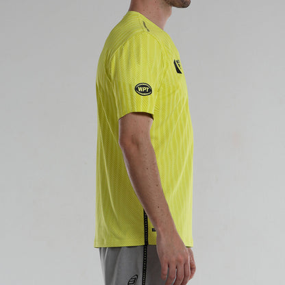 T-shirt Bullpadel Limbo Jaune