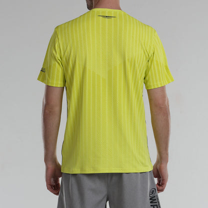 T-shirt Bullpadel Limbo Jaune