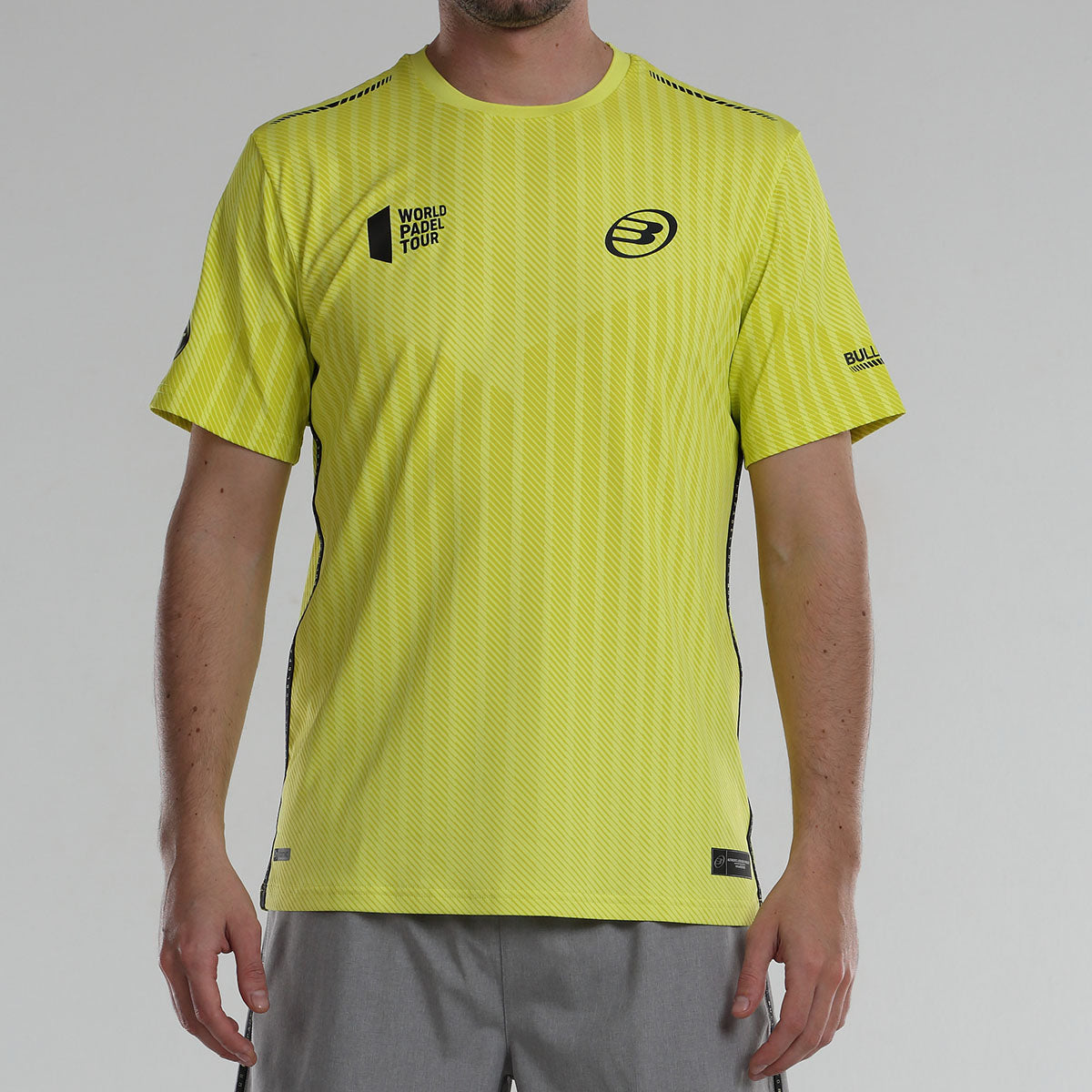 T-shirt Bullpadel Limbo Jaune