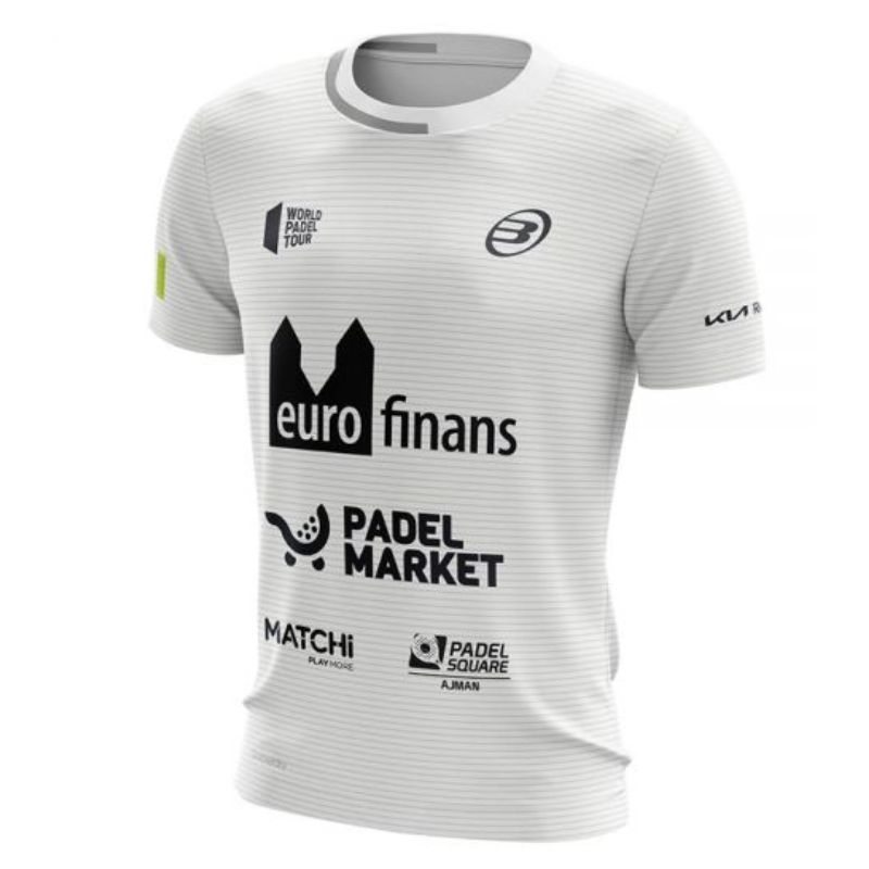 T-shirt Bullpadel Replica Paquito Navarro Linde blanc