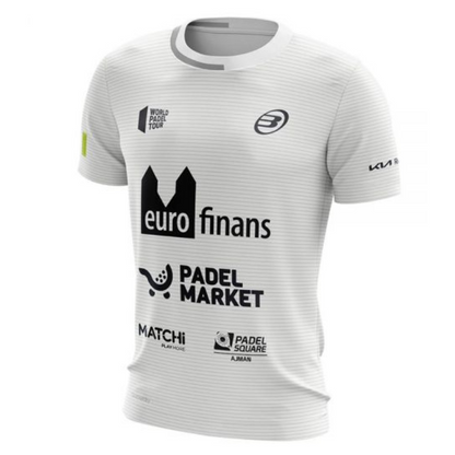 T-shirt Bullpadel Replica Paquito Navarro Linde blanc