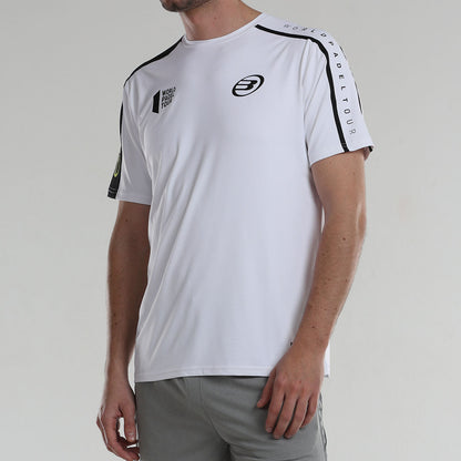 T-shirt Bullpadel Liron Blanc