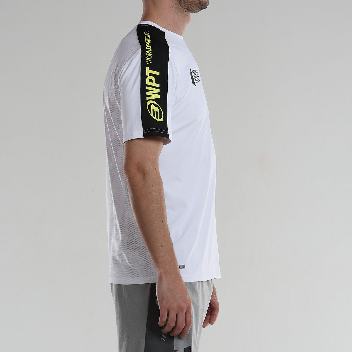 T-shirt Bullpadel Liron Blanc