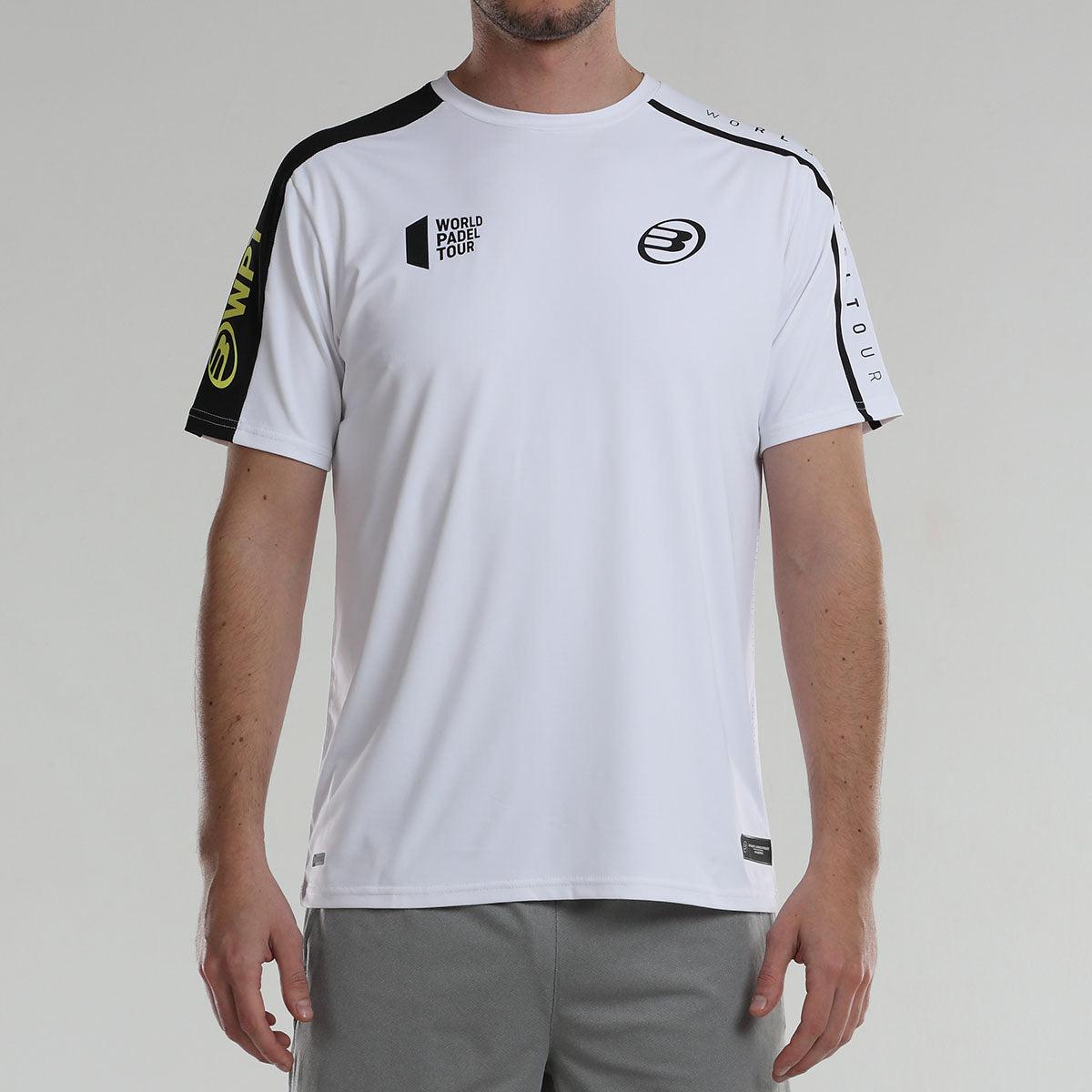 T-shirt Bullpadel Liron Blanc