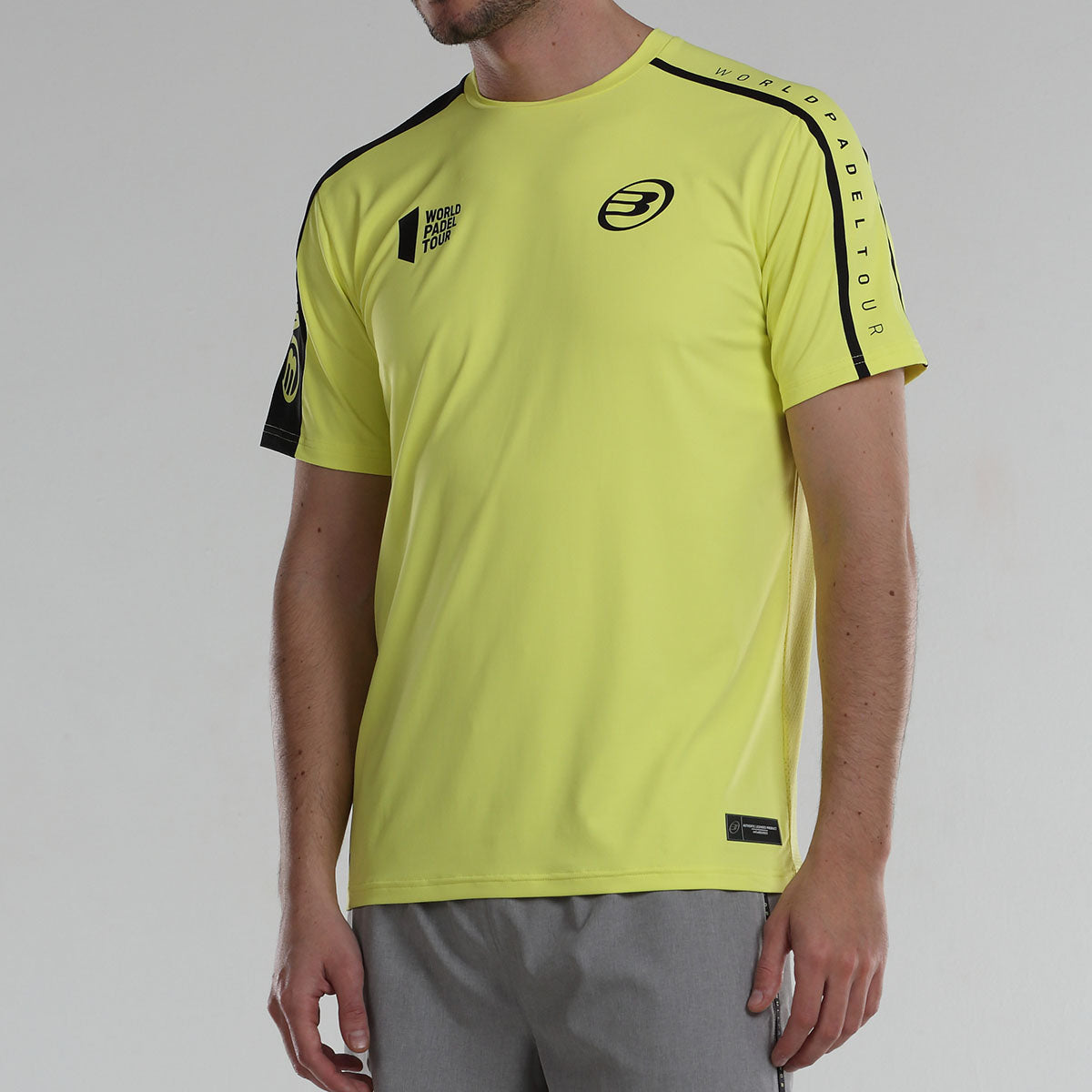 T-shirt Bullpadel Liron jaune