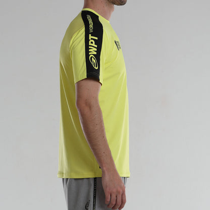 T-shirt Bullpadel Liron jaune