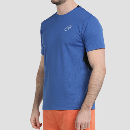 T-shirt Bullpadel Locha Bleu