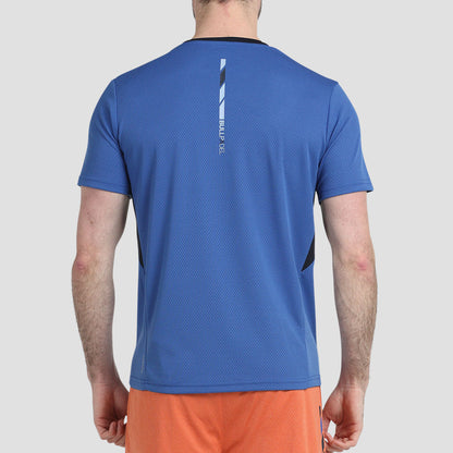 T-shirt Bullpadel Locha Bleu