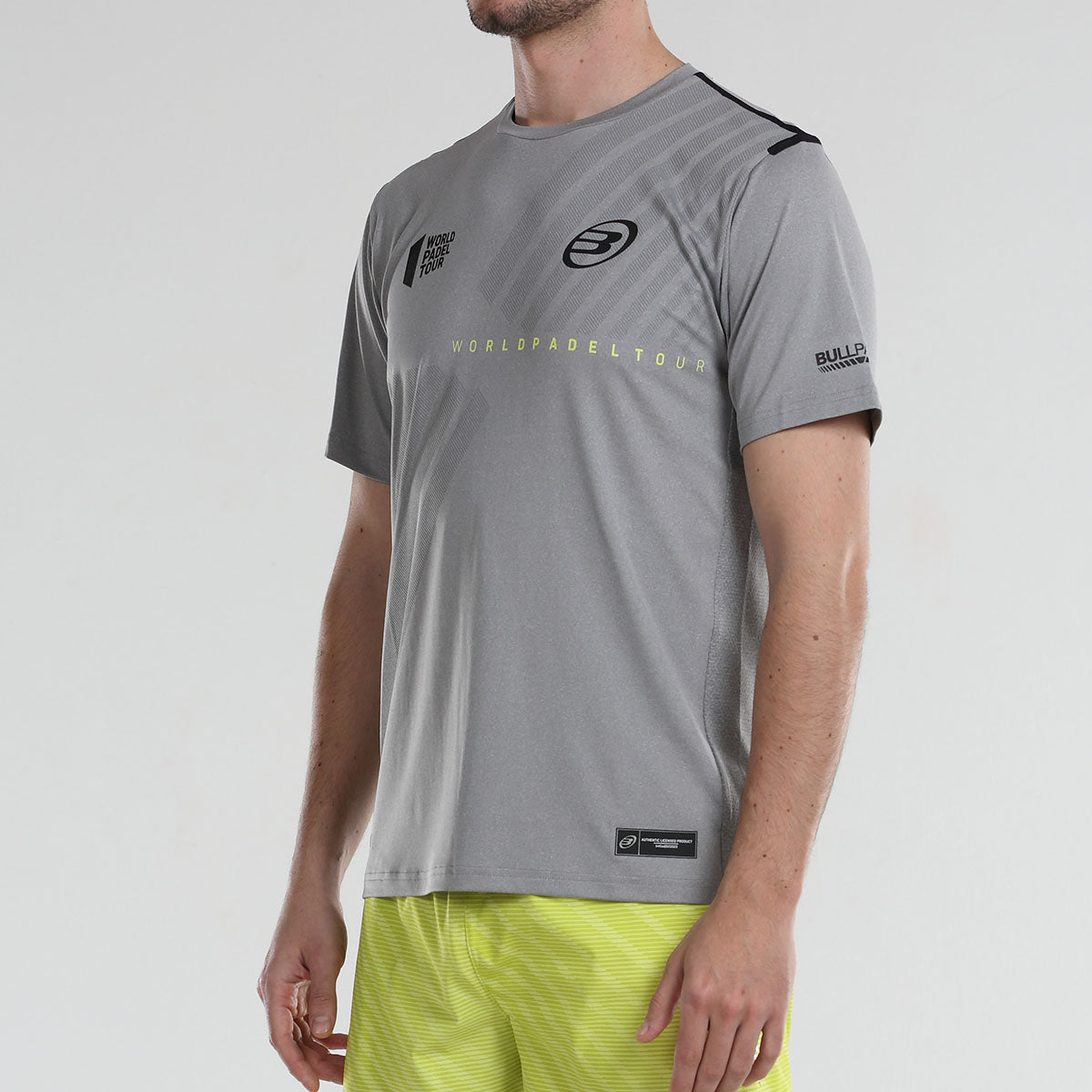 T-shirt Bullpadel Logro Gris