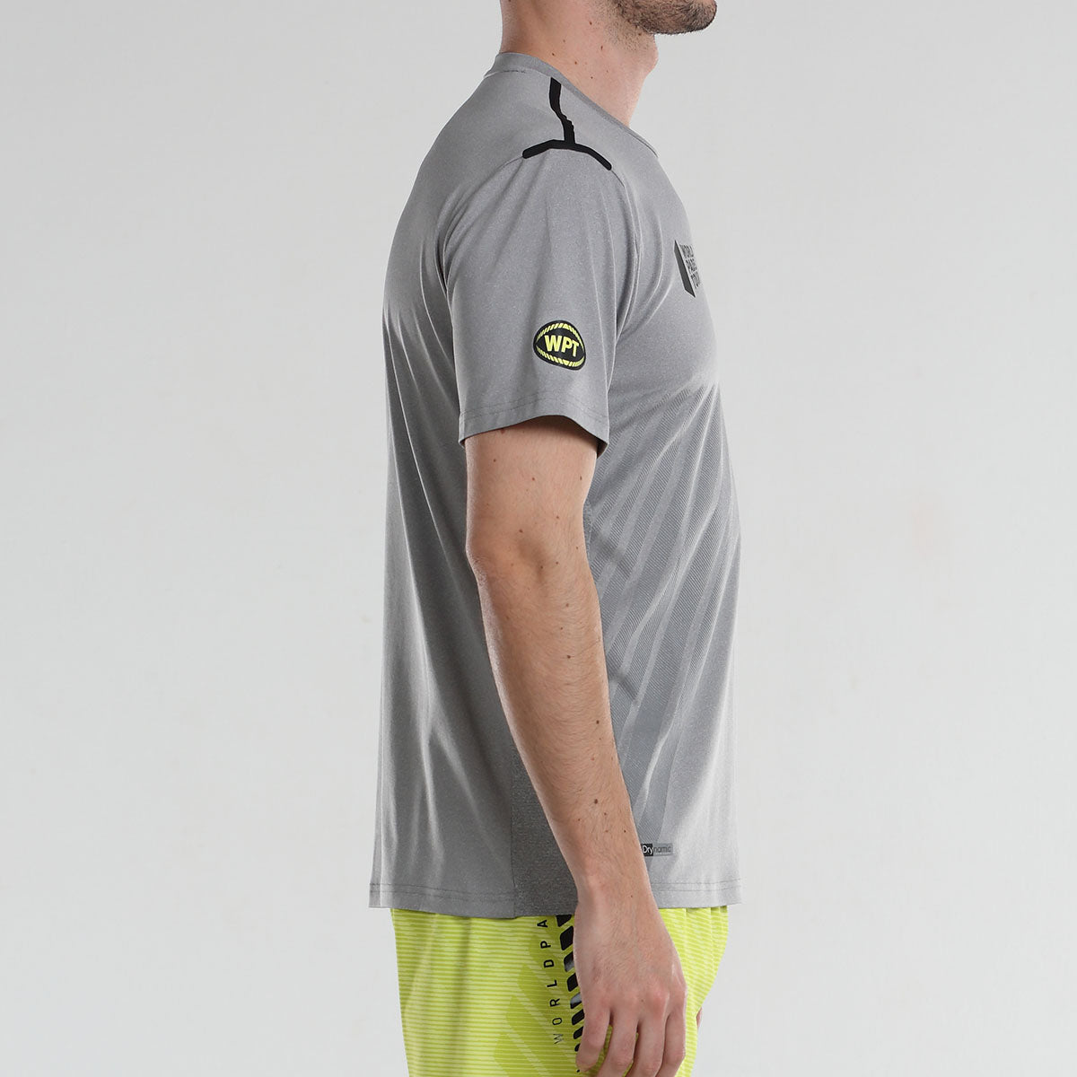 T-shirt Bullpadel Logro Gris