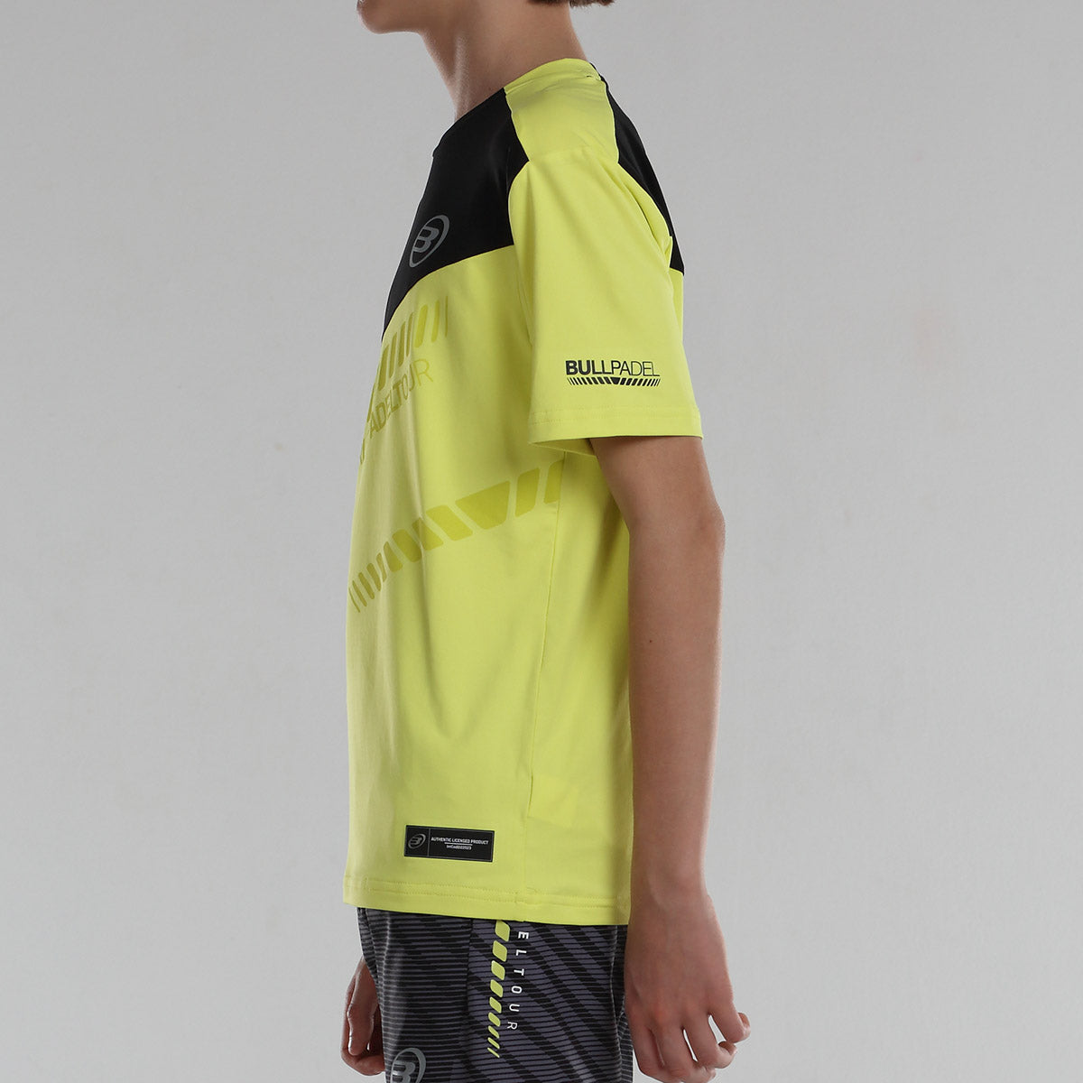 T-shirt Bullpadel Lucio M Jaune