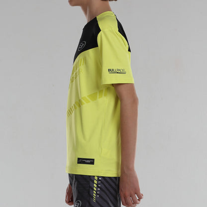 T-shirt Bullpadel Lucio M Jaune