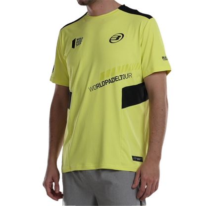 T-shirt Bullpadel Lugre Jaune