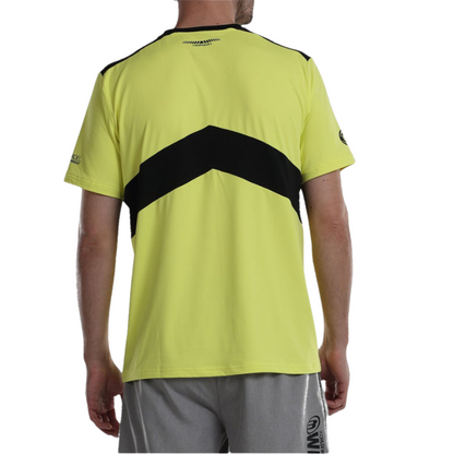 T-shirt Bullpadel Lugre Jaune