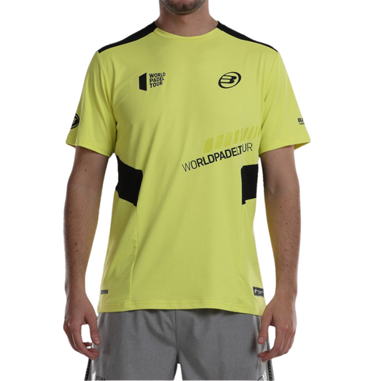 T-shirt Bullpadel Lugre Jaune